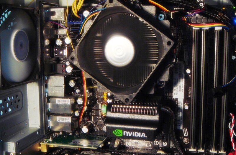 Computer Motherboard — Black, Technical, Photograph