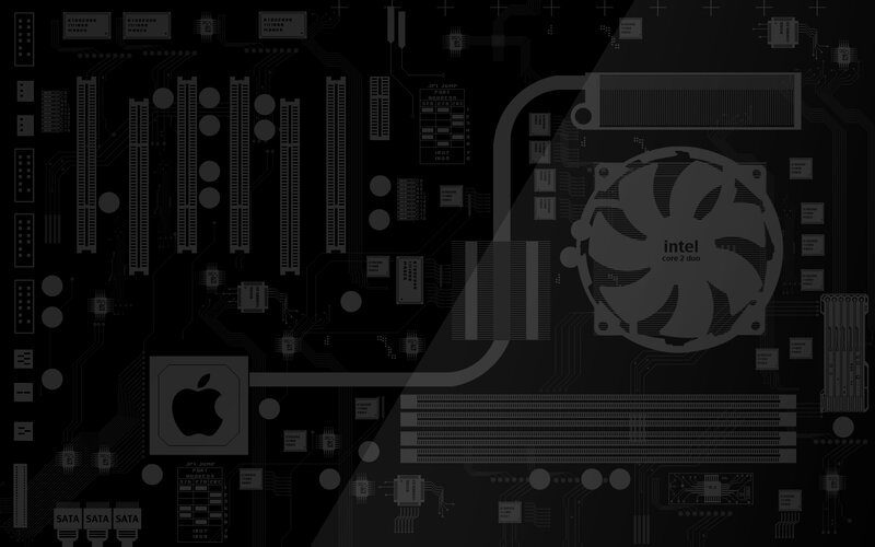 Computer Motherboard — Black, Technical