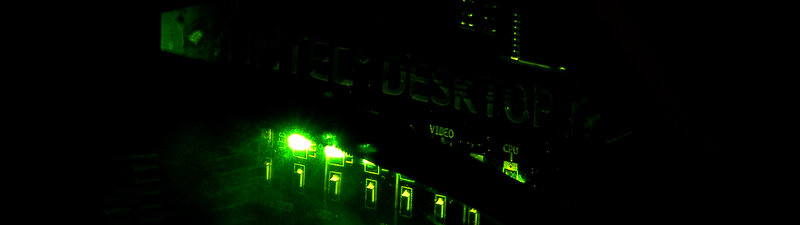 Computer Motherboard — Black