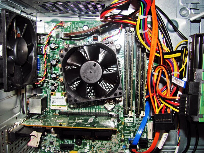 Computer Motherboard — Green