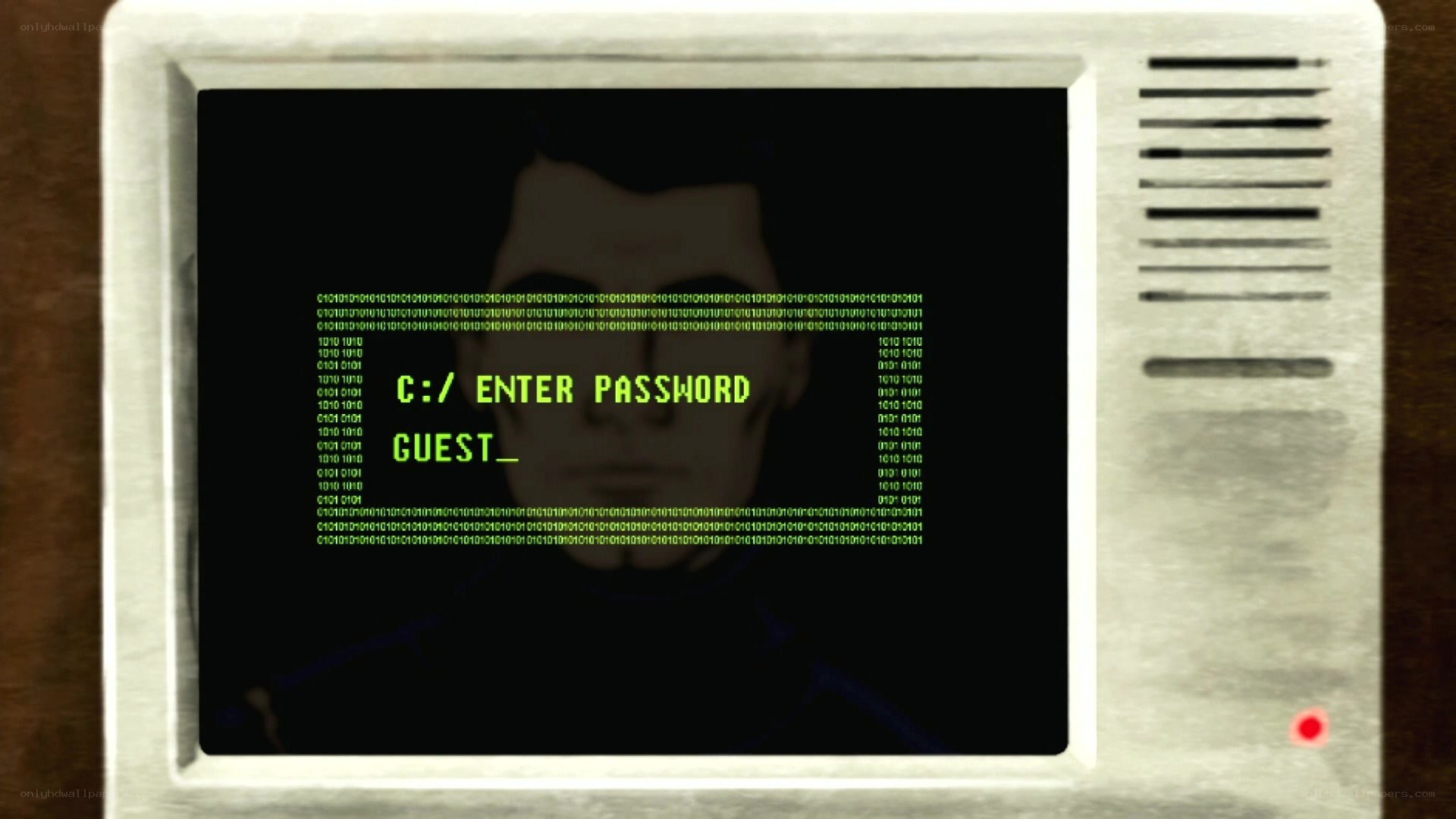 computer password prompt