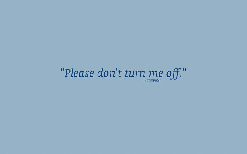 computer plea quote