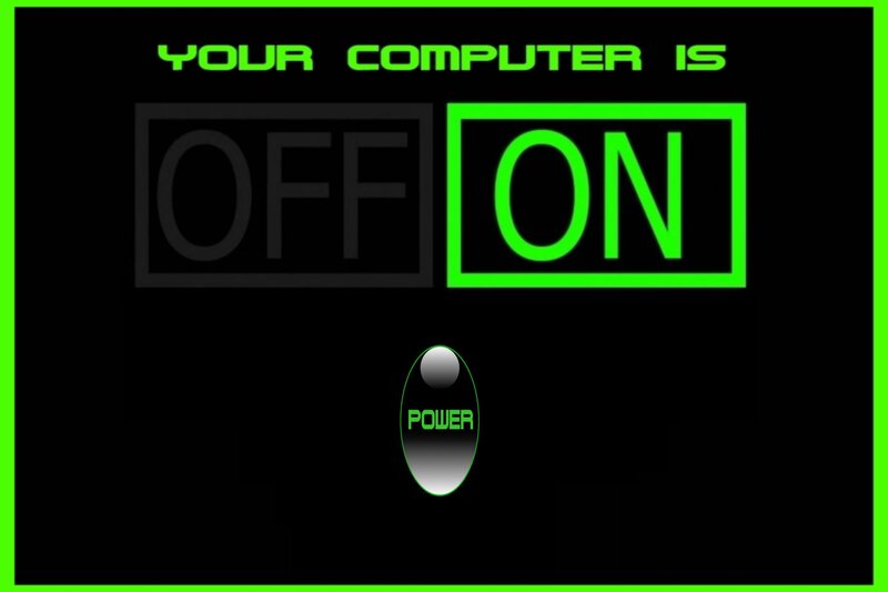 computer power status