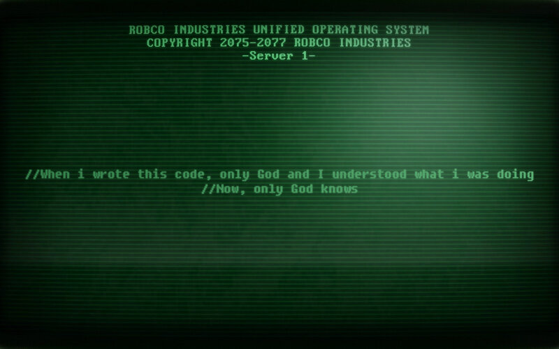 Computer Screen Display — Green, Neutral
