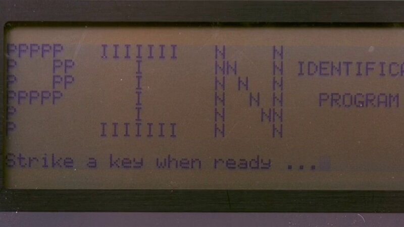 computer screen with text