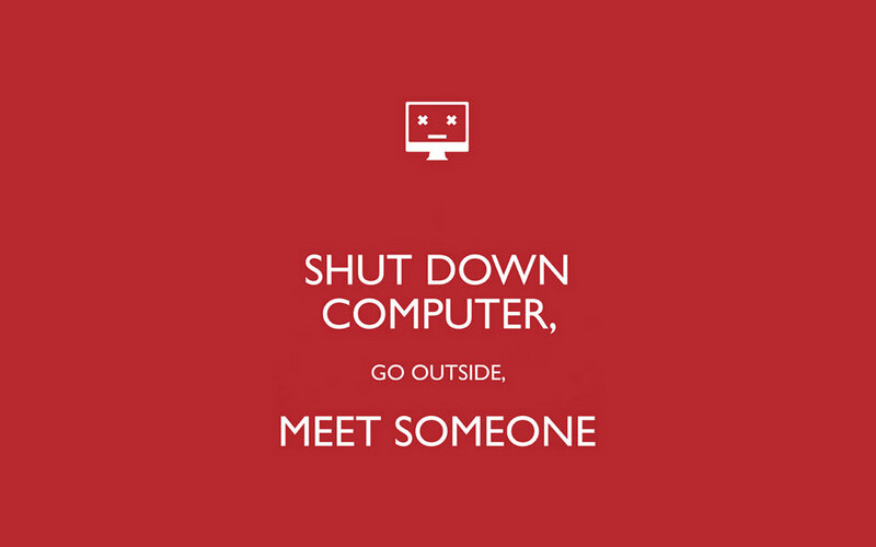 Computer Shutdown Message