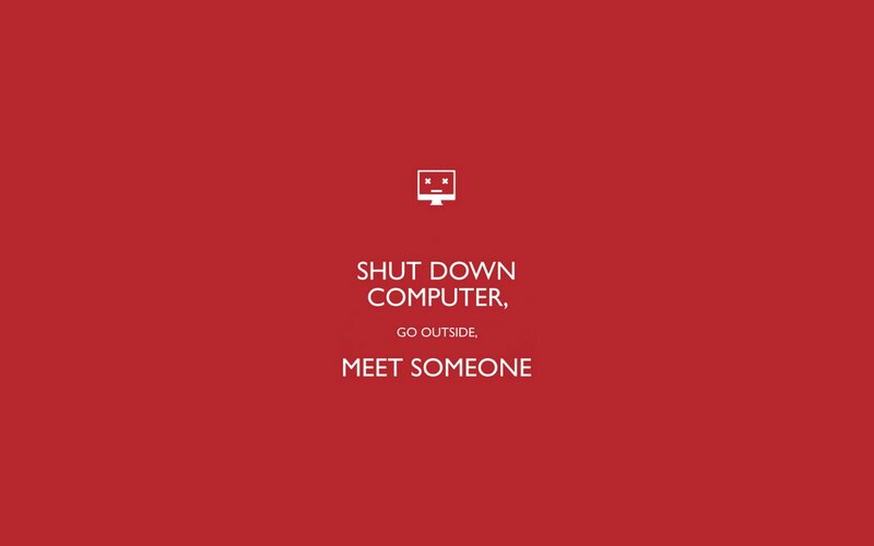 Computer Shutdown Screen