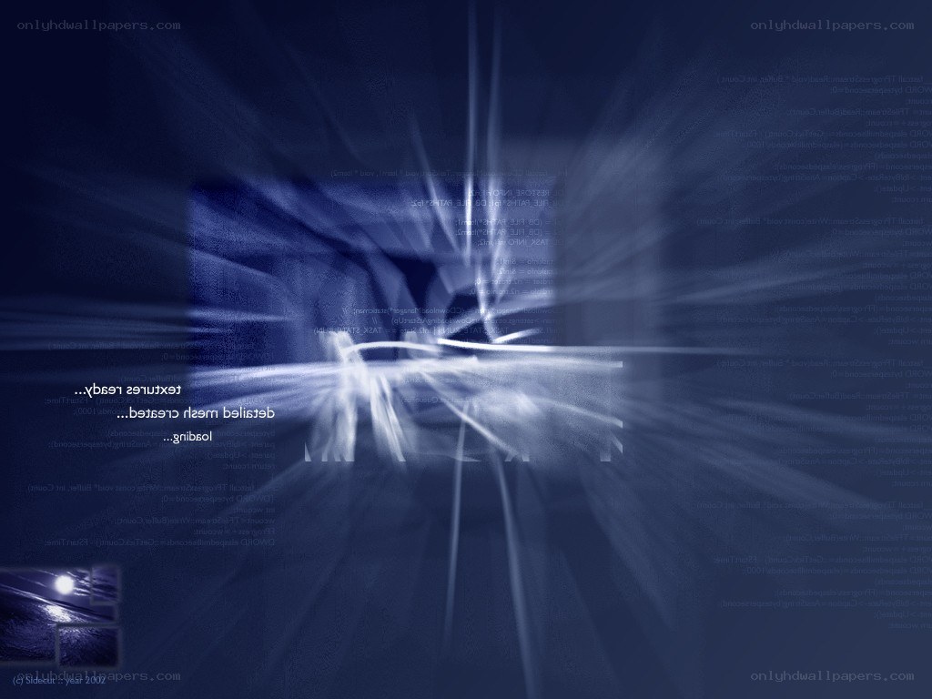 computer startup screen