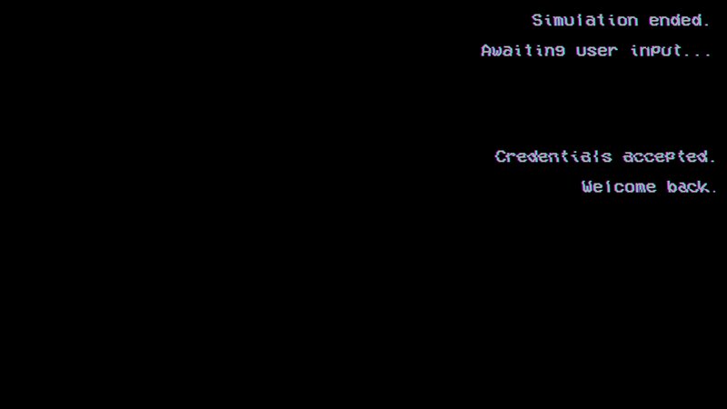 Computer Terminal Screen — Black, Neutral