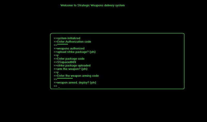 Computer Terminal Screen