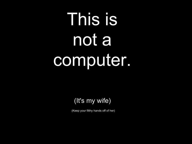 computer warning sign