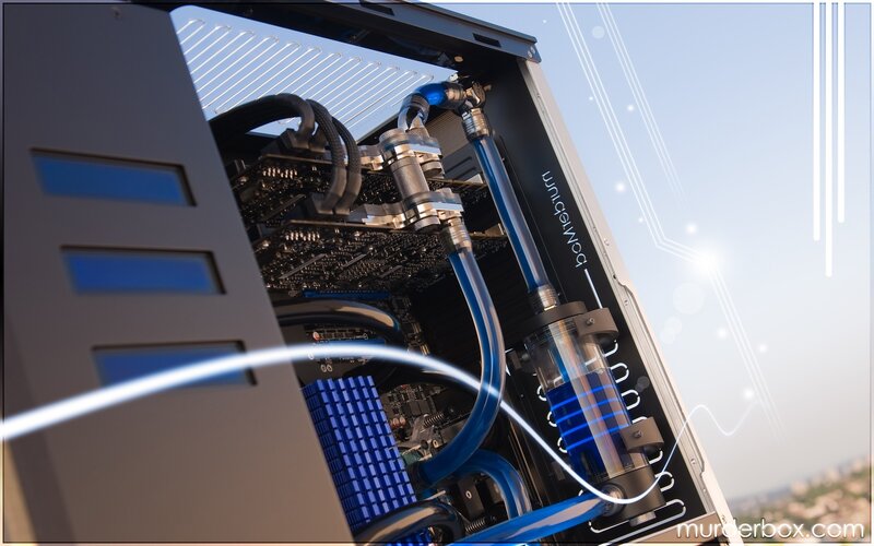 Computer with Liquid Cooling — Black, Technical