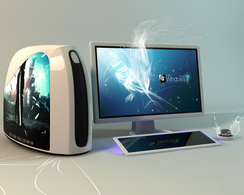 Computer with Monitor
