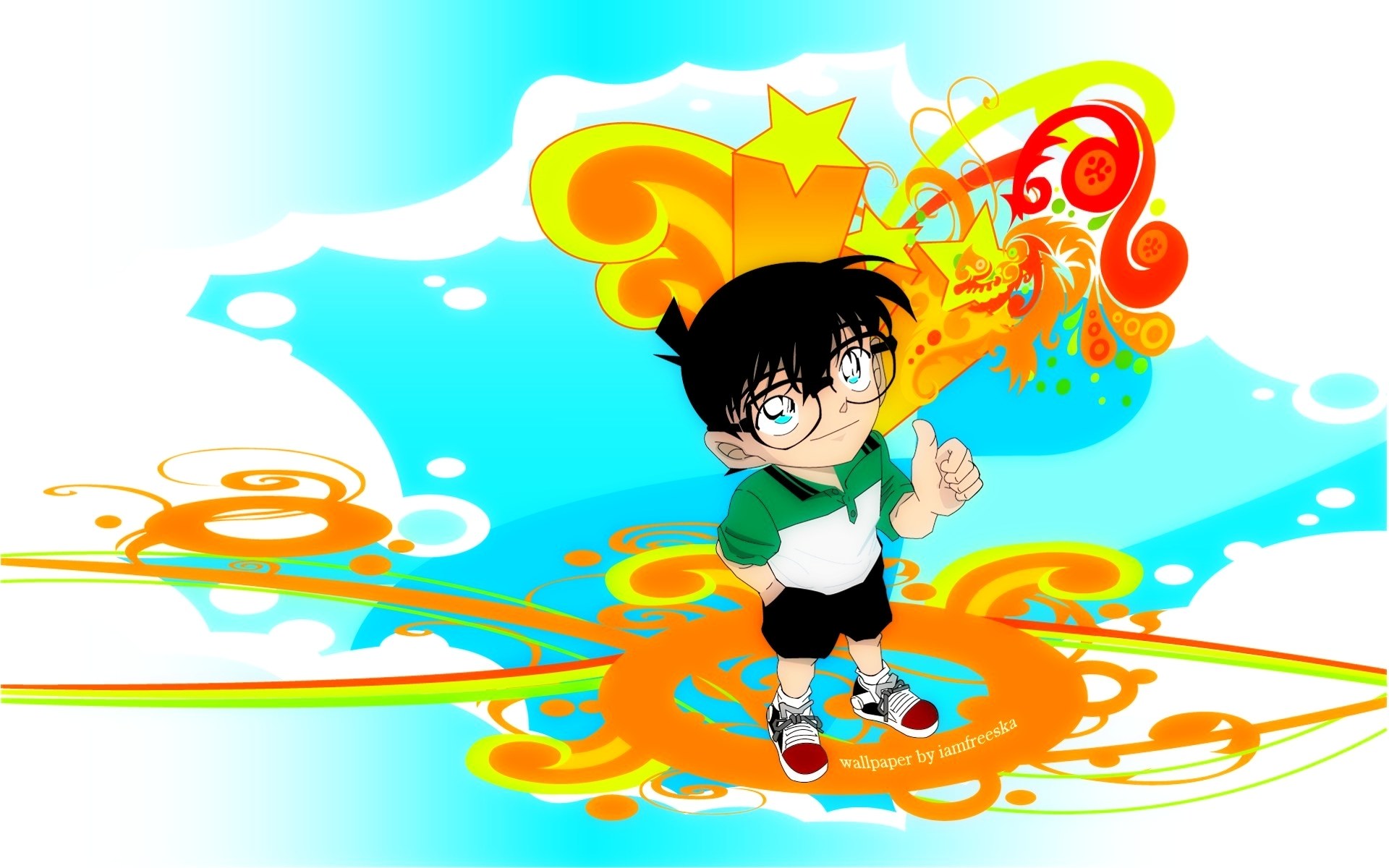 Conan character wallpaper