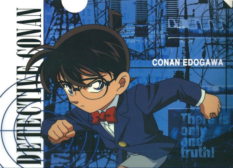 Conan Edogawa Character — Blue