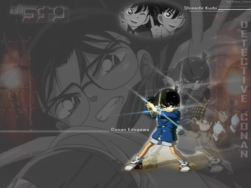 Conan Edogawa Character — Gray