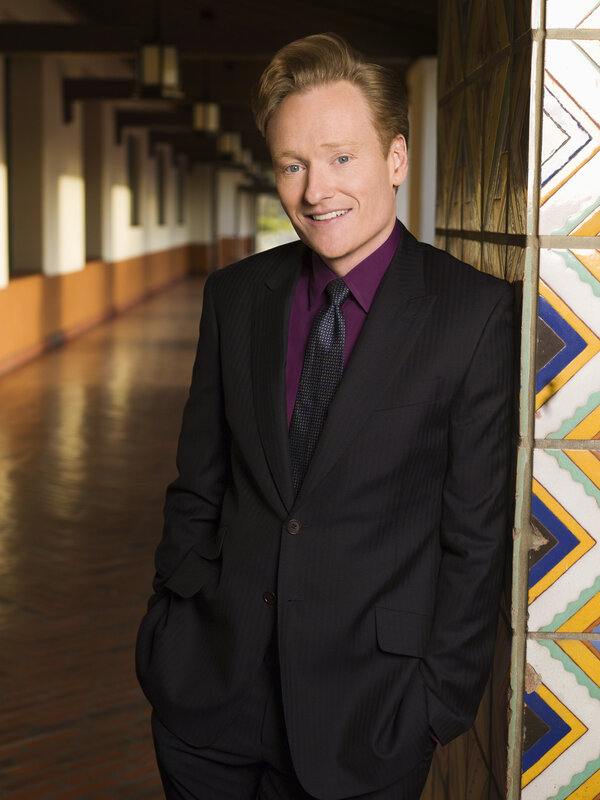 Conan O'Brien in a suit