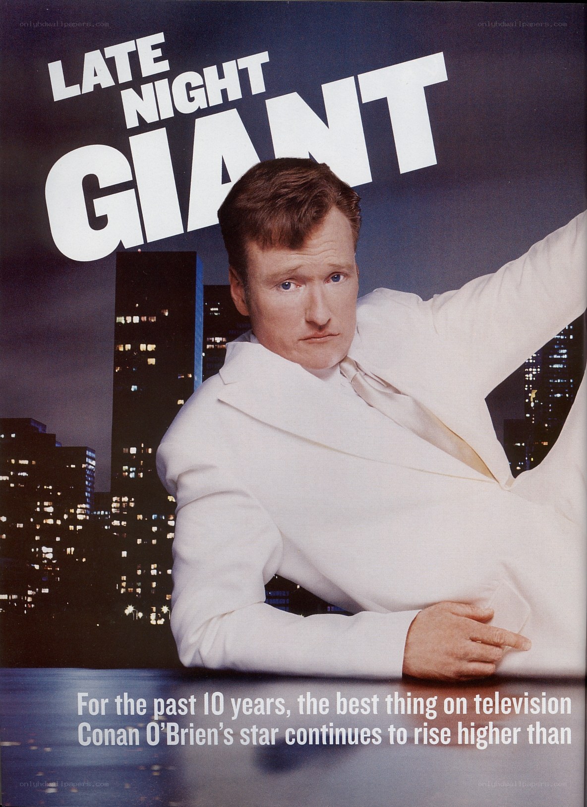 Conan O'Brien late night giant