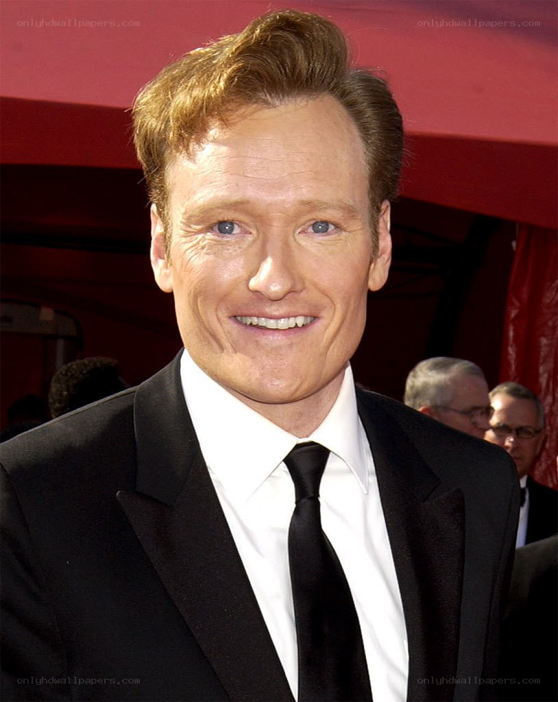 Conan O'Brien on red carpet