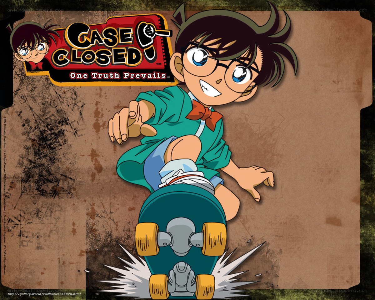 Conan on a skateboard