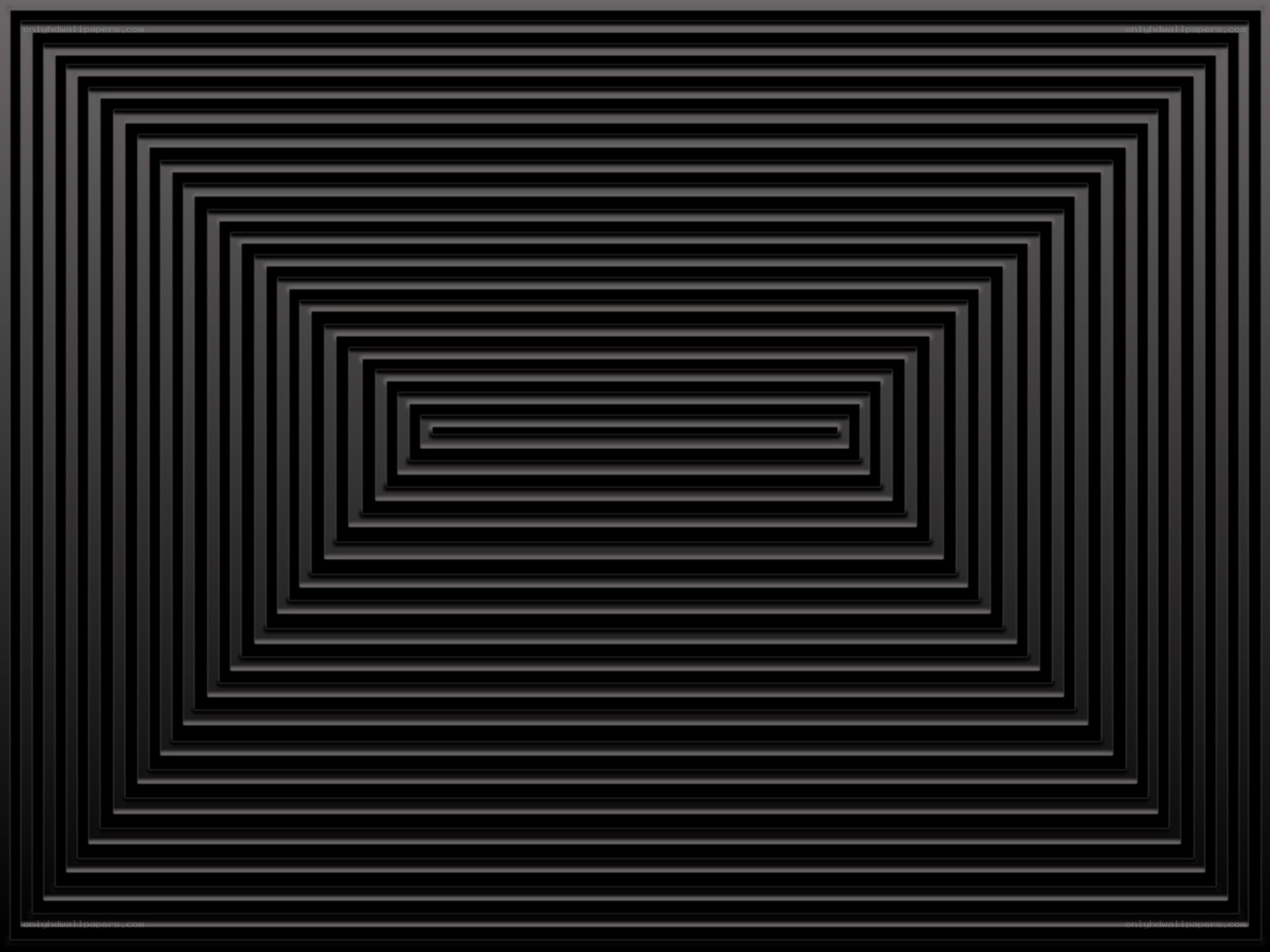Concentric black rectangles