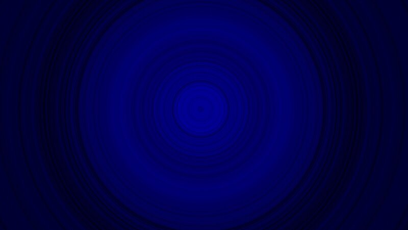 concentric blue circles