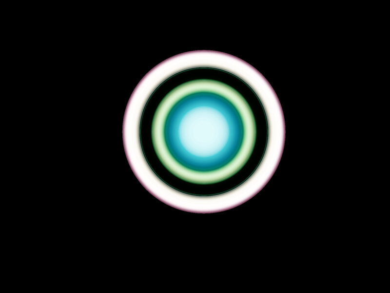 concentric circle light effect