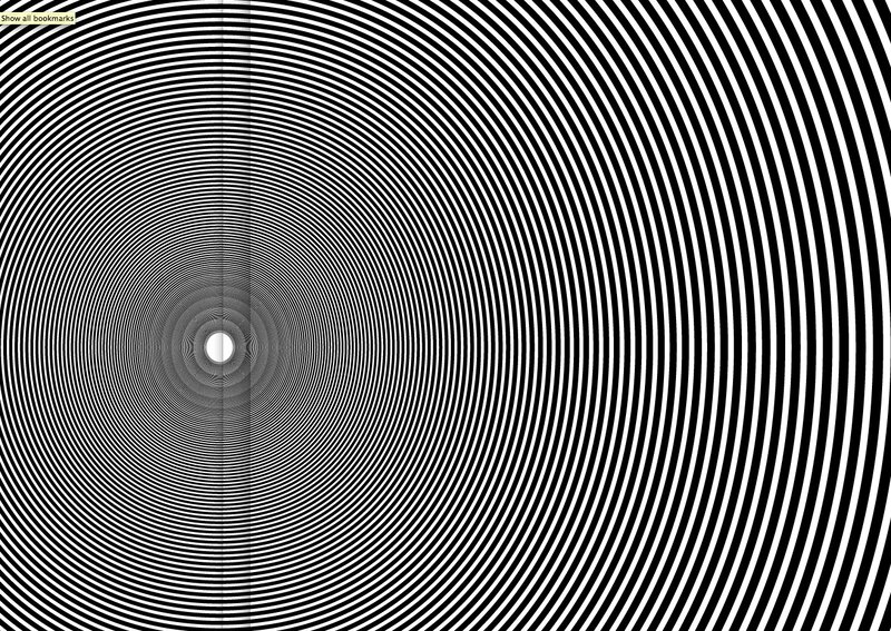 concentric circle optical illusion