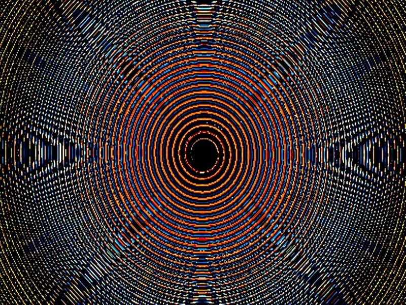 concentric circle tunnel pattern