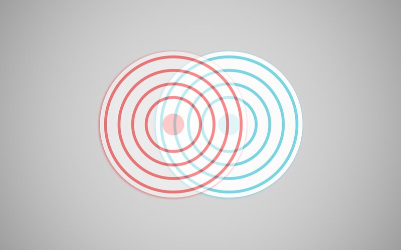 concentric circles graphic