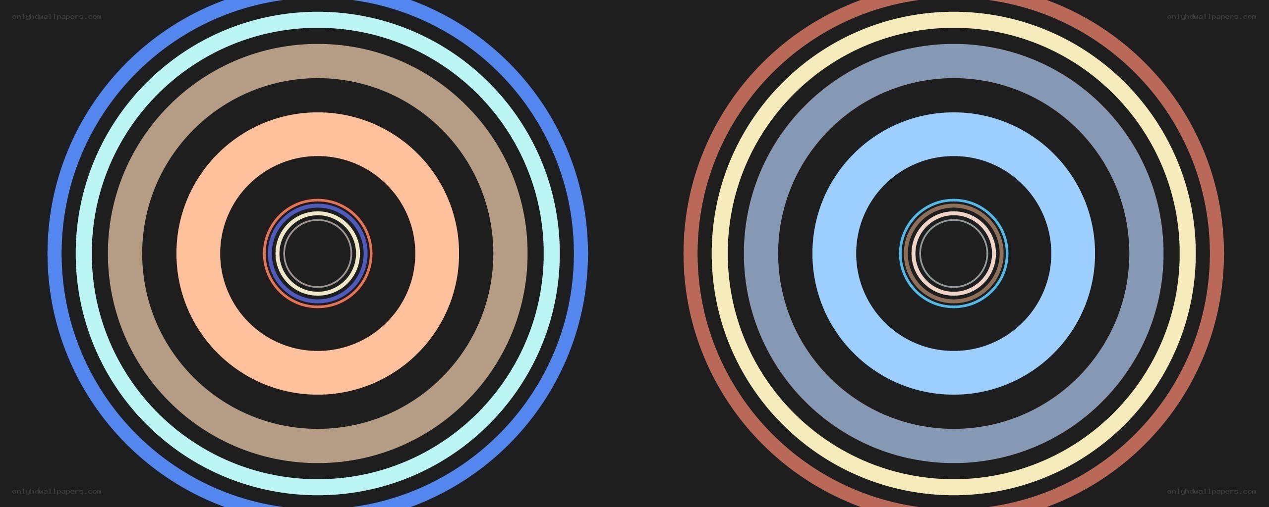 concentric circles pattern