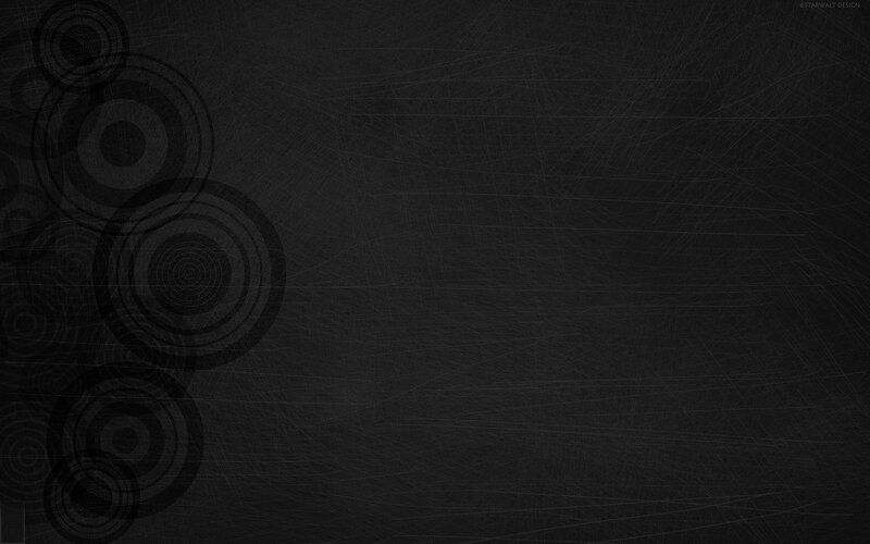 Concentric Circles Pattern — Black, Dark, Abstract