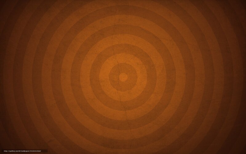 Concentric Circles Pattern — Brown