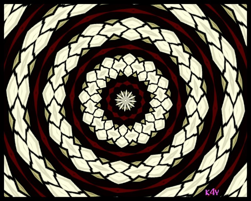 concentric geometric mandala
