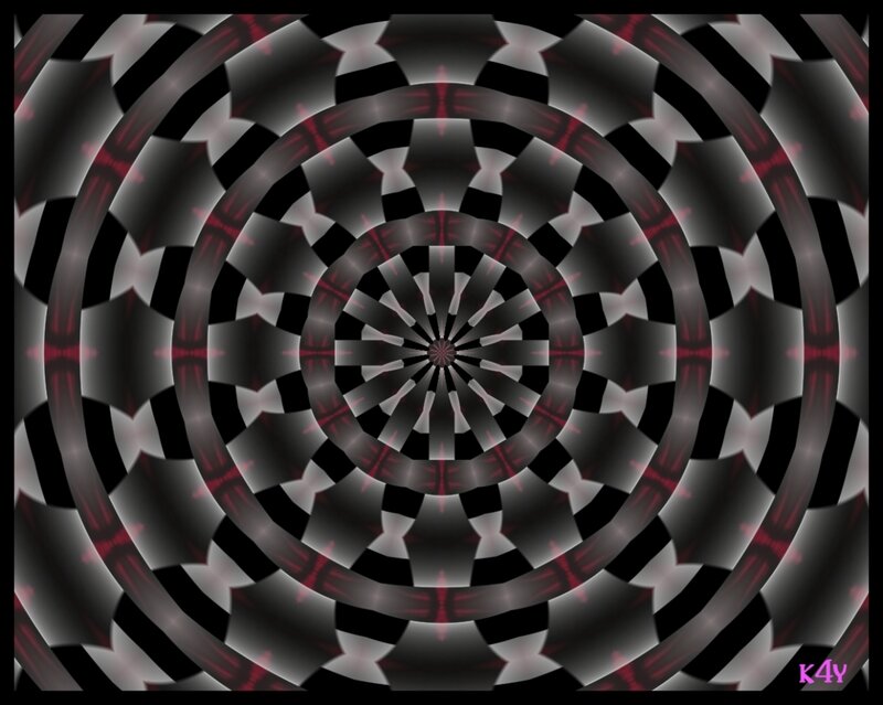concentric geometric pattern