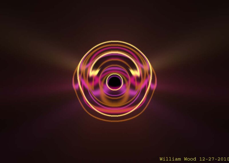 Concentric Glowing Rings