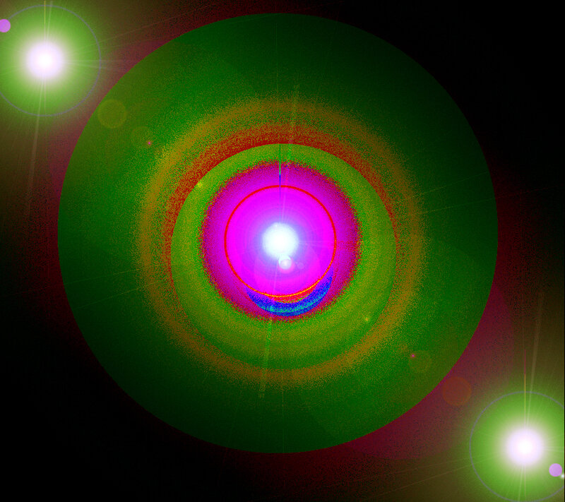 Concentric Light Rings