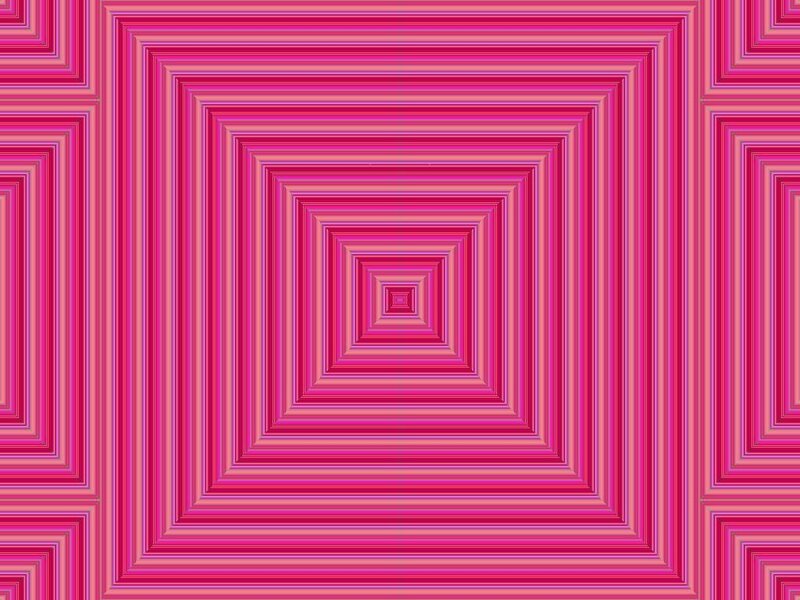 Concentric Pink Squares