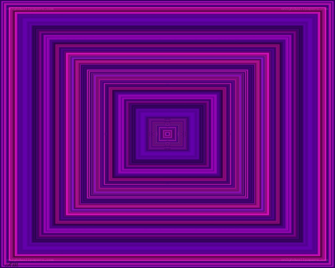 Concentric purple squares