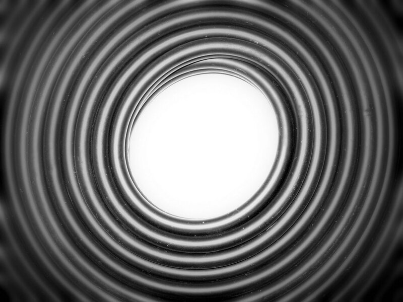 concentric rings tunnel view