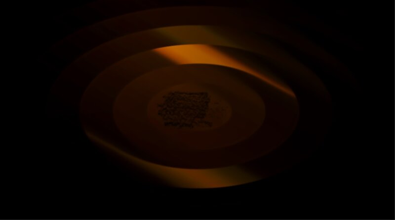 Concentric Rings with Central Object