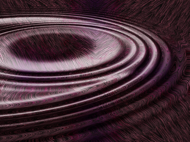 Concentric Ripples in Dark Liquid