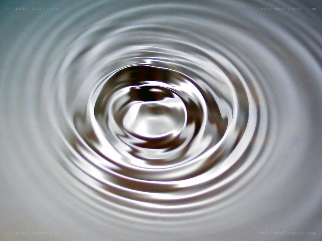 concentric ripples on water