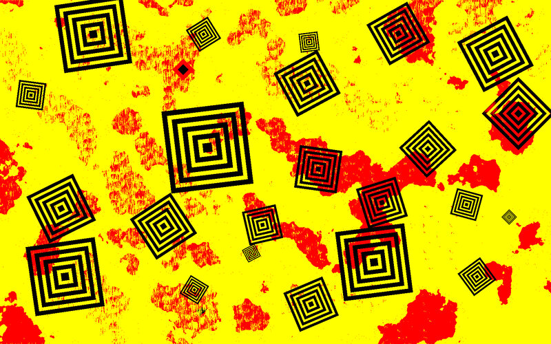 Concentric Squares Pattern