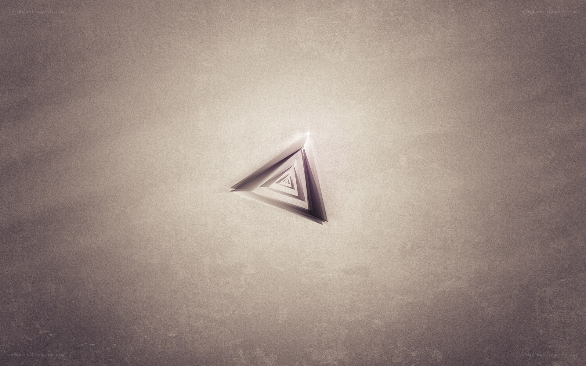 Concentric Triangles Design
