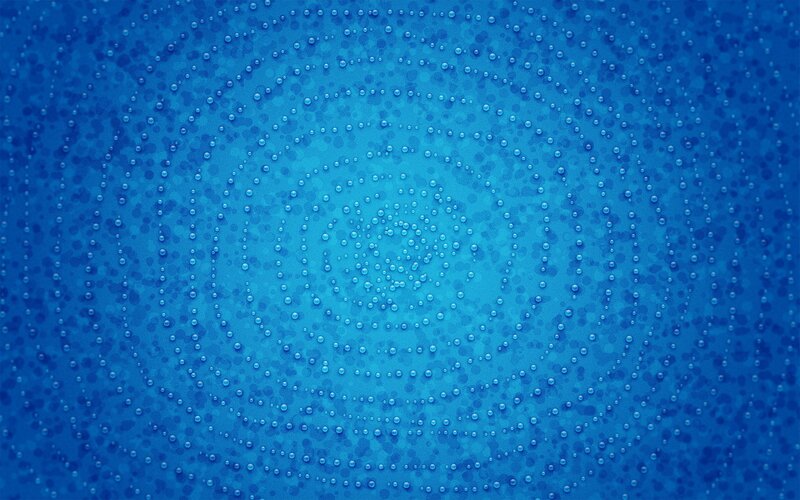 Concentric Water Droplets