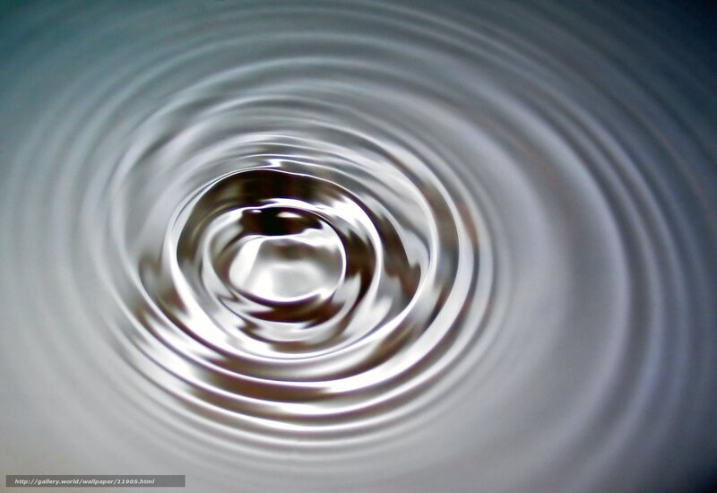 Concentric water ripples