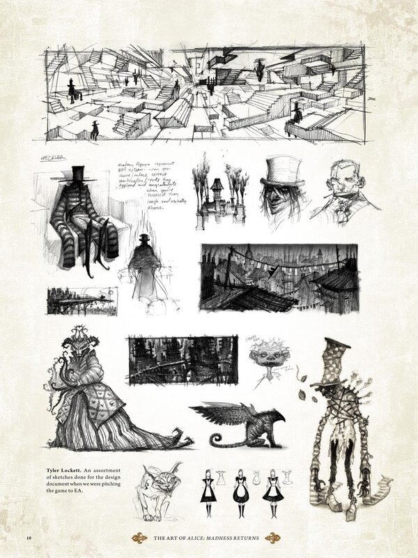 Concept art for Alice: Madness Returns