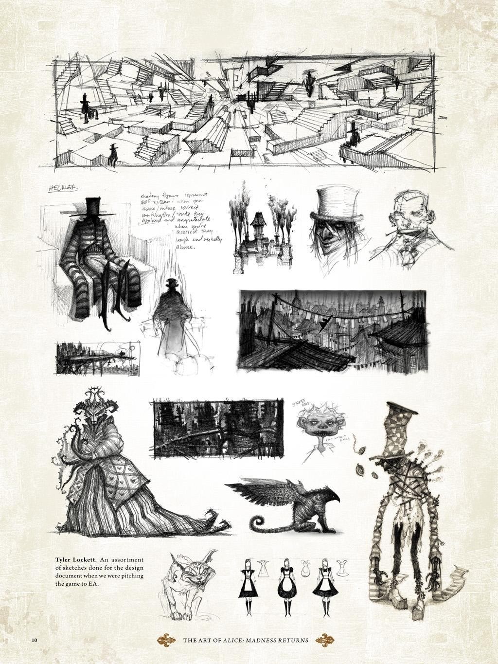 Concept art for Alice: Madness Returns