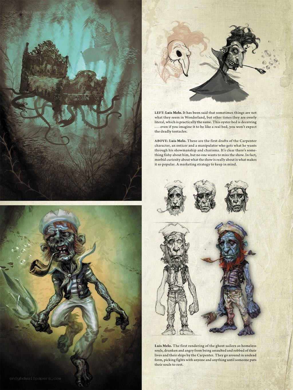 Concept art for Luis Melo